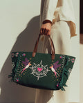 Exaggerated weekend tote