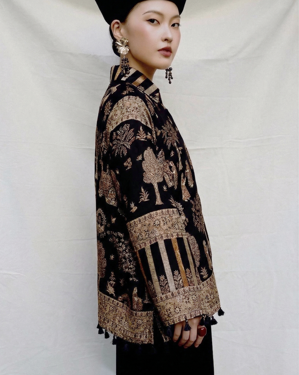 Royal Ceremony Silk Top