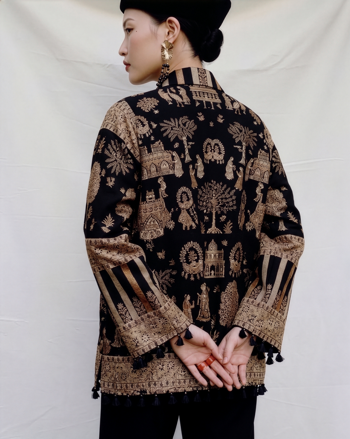 Royal Ceremony Silk Top