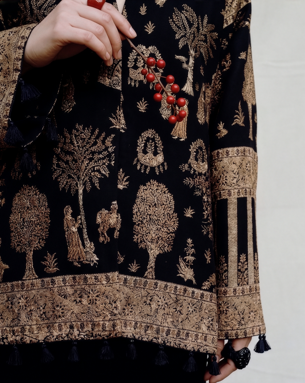 Royal Ceremony Silk Top